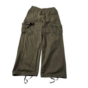 Levi's Olive Wide Leg Pants